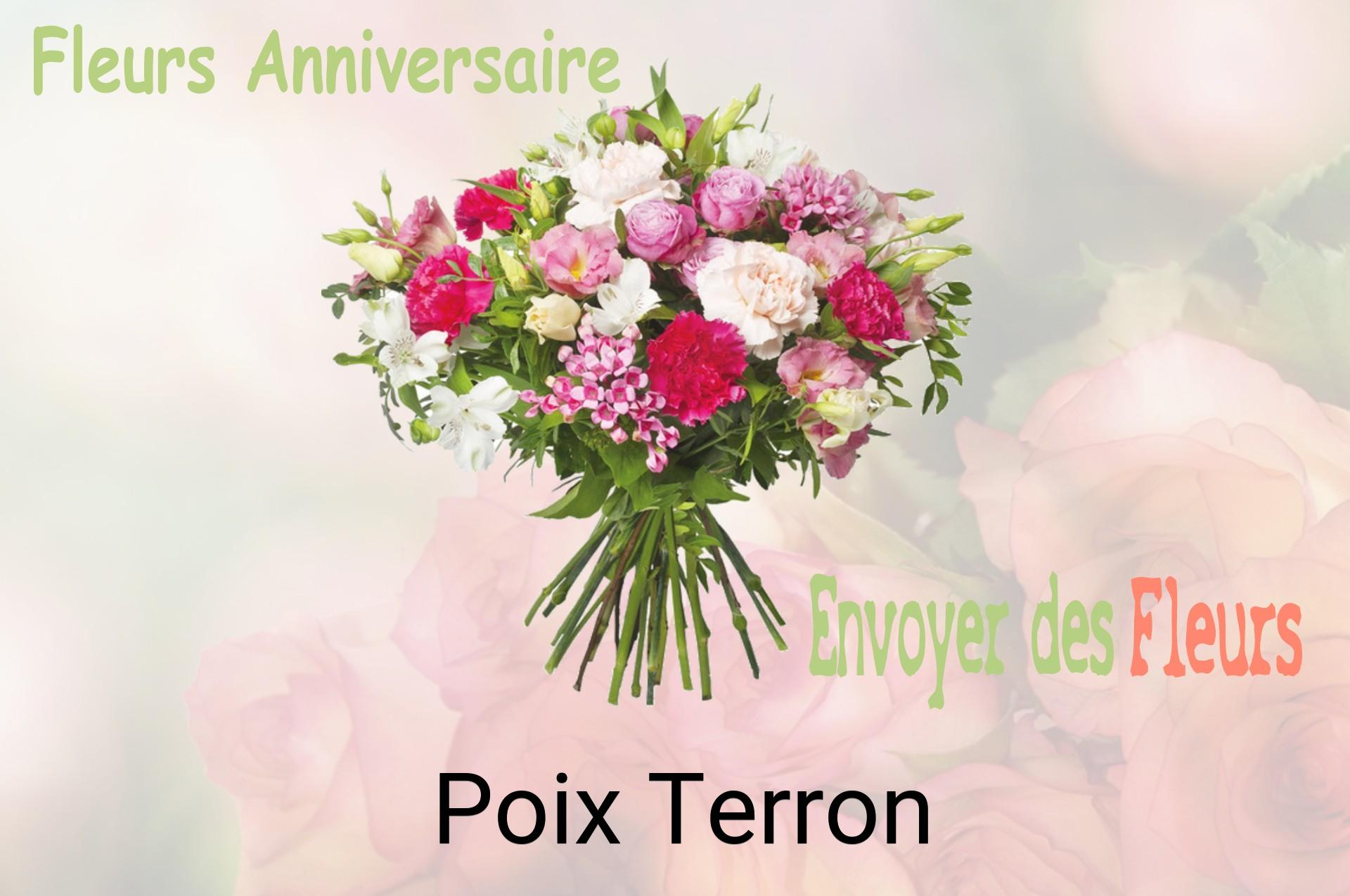 Bouquet de fleurs d’anniversaire livré à Poix-Terron